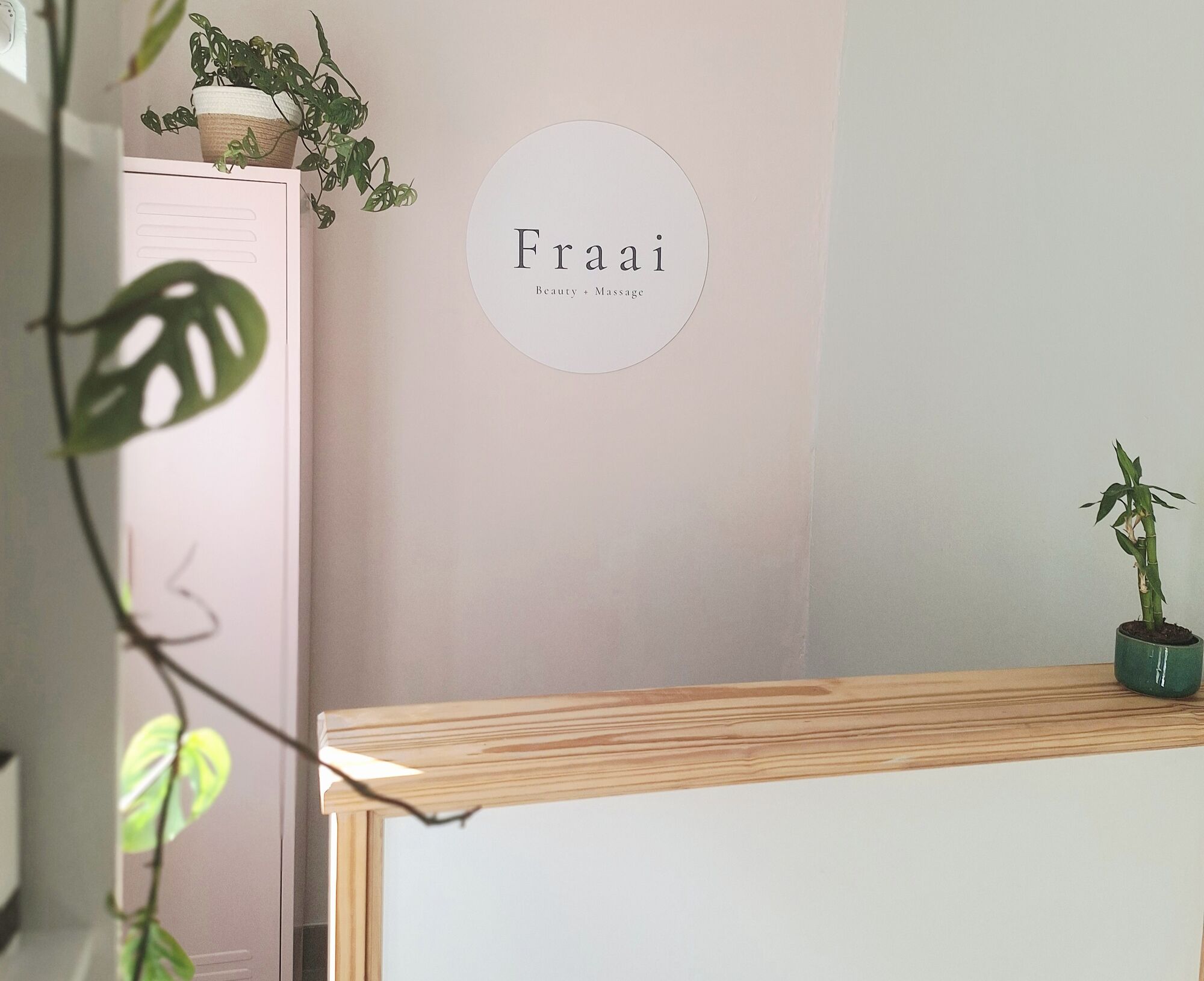 A calming detail inside Fraai